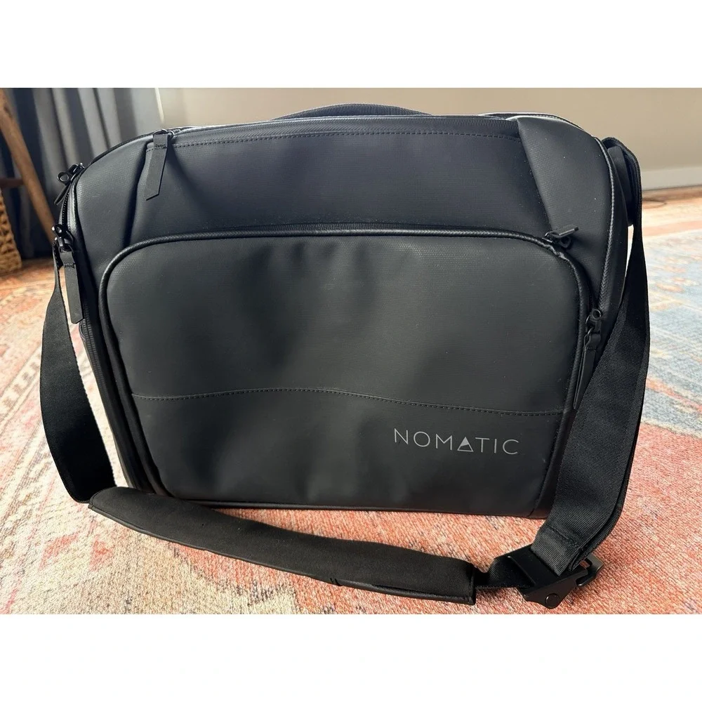 NOMATIC Messenger Bag V2 Laptop‎ Work Organizer Bag Briefcase RFID Black